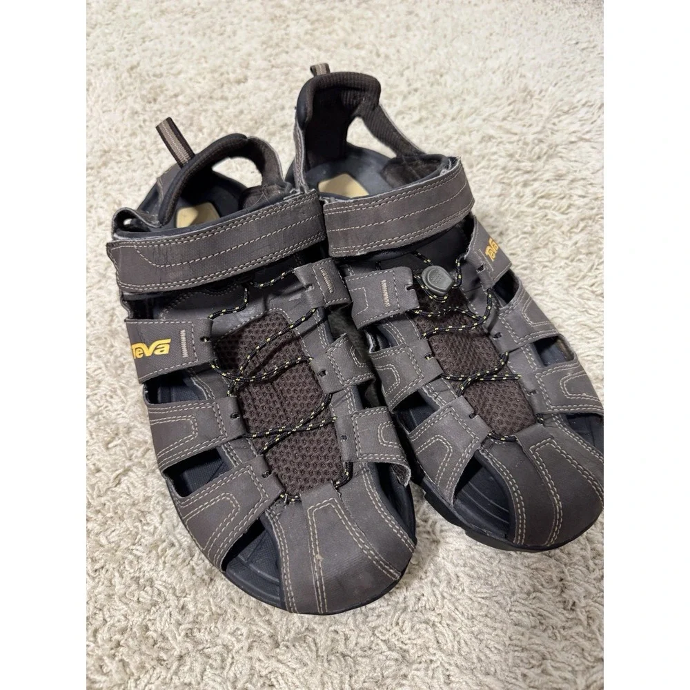 Teva Forebay  Men's Sandals Size‎ 11 Turkish Coffee Hiking Climb Outdoor 1001116